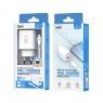 ISER SA0077 CARGADOR 1 PUERTO USB-A CON CABLE LIGHTNING 3A 18W BLANCO