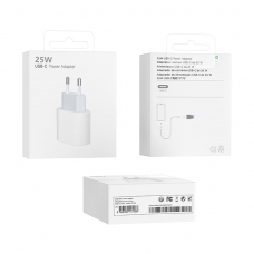 PC025 ADAPTADOR DE CORRIENTE USB-C DE 25W BLANCO