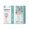 IKREA WR9125 VENTILADOR DE MANO 1 VELOCIDAD 250MAH 90*75*255MM ROSA 