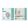 IKREA WR9126 VENTILADOR DE MESA 3 VELOCIDADES 500MAH 147.5*83*161.5MM BLANCO