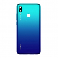 Tapa trasera con lente para Huawei P Smart 2019 azul