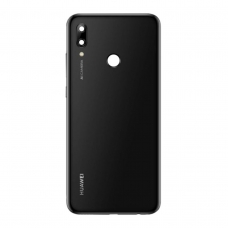 Tapa trasera con lente para Huawei P Smart 2019 negra