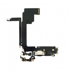 Flex de carga con conector tipo-c negro para iPhone 15 Pro Max A2849