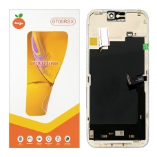 Pantalla completa para iPhone 15 Pro Max negra OLED(RJ)