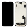 Pantalla completa para iPhone 15 negra original reparada