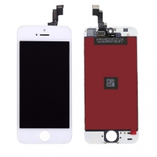 Pantalla completa para iPhone 5S blanca compatible