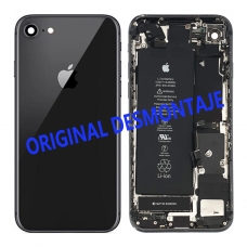 Chasis con piezas y batería para iPhone 8G negro original desmontaje(Grado B)