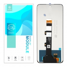 IKREA Pantalla completa para Motorola Moto E32/E32s negra