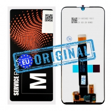 Pantalla completa para Moto E6 Plus negra original(Service Pack) EU