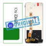 Pantalla completa para Oppo A76 CPH2375/A36 PESM10 negra(Service Pack) EU