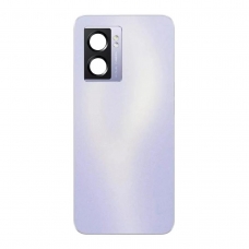 Tapa trasera con embellecedor sin lente para Oppo A57 5G PFTM20 plata/lilac