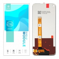 IKREA Pantalla completa para Oppo A74 5G CPH2197/A54 5G/A93 5G/Realme Q3/Oneplus Nord N200 FA261 negra