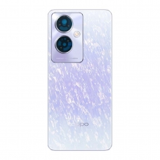 Tapa trasera con embellecedor sin lente para Oppo A79 5G dazzling purple/lila original