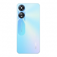 Tapa trasera con embellecedor para Oppo A78 5G CPH2483 azul original