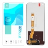 IKREA Pantalla completa para Oppo A96 4G/Realme 8i RMX3151/Realme 9i/Narzo 50 4G 2022 negra