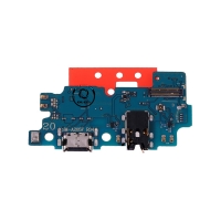 Placa auxiliar con micrófono conector de carga datos y accesorios USB Tipo C y conector de audio jack 3.5mm para Samsung Galaxy A20 A205