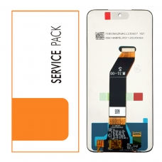 Pantalla completa para Xiaomi Redmi 10 2022 negra original versión S(Service Pack)