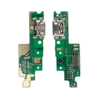 Placa auxiliar con conector de carga datos y accesorios con micrófono para Xiaomi Redmi 4X