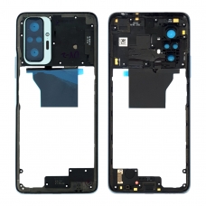 Chasis trasero azul para Xiaomi Redmi Note 10 Pro